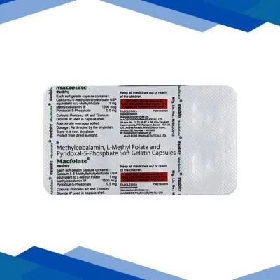 MACFOLATE Soft Gelatin Capsule 15’s