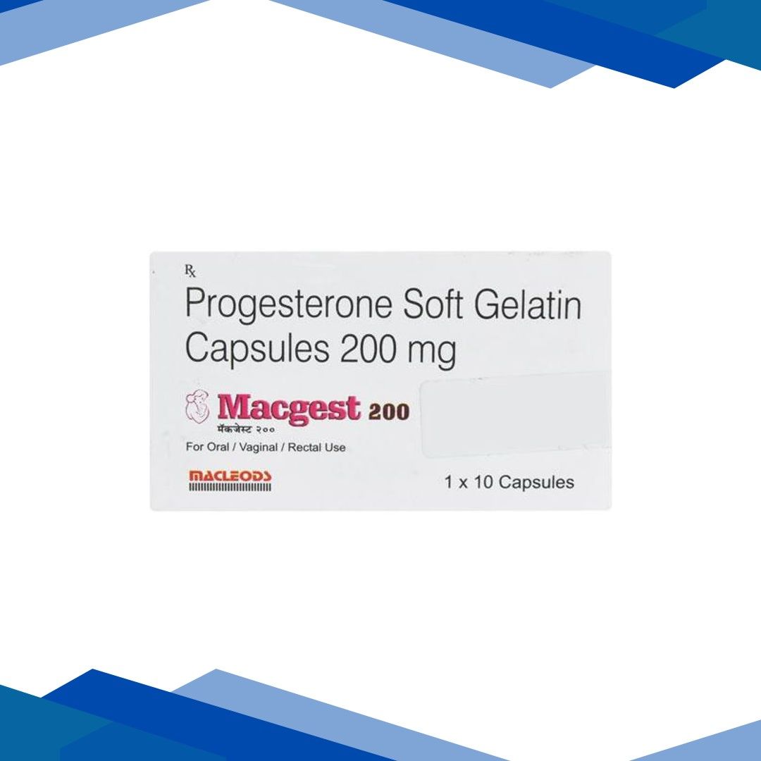 Macgest 200mg Capsule 10’S