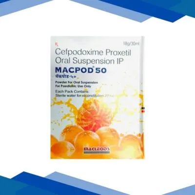 Macpod 50mg Suspension 30ml