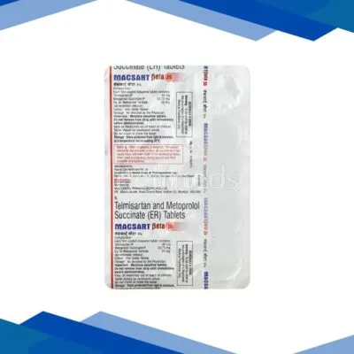 Macsart Beta 25mg Tablet 10’S