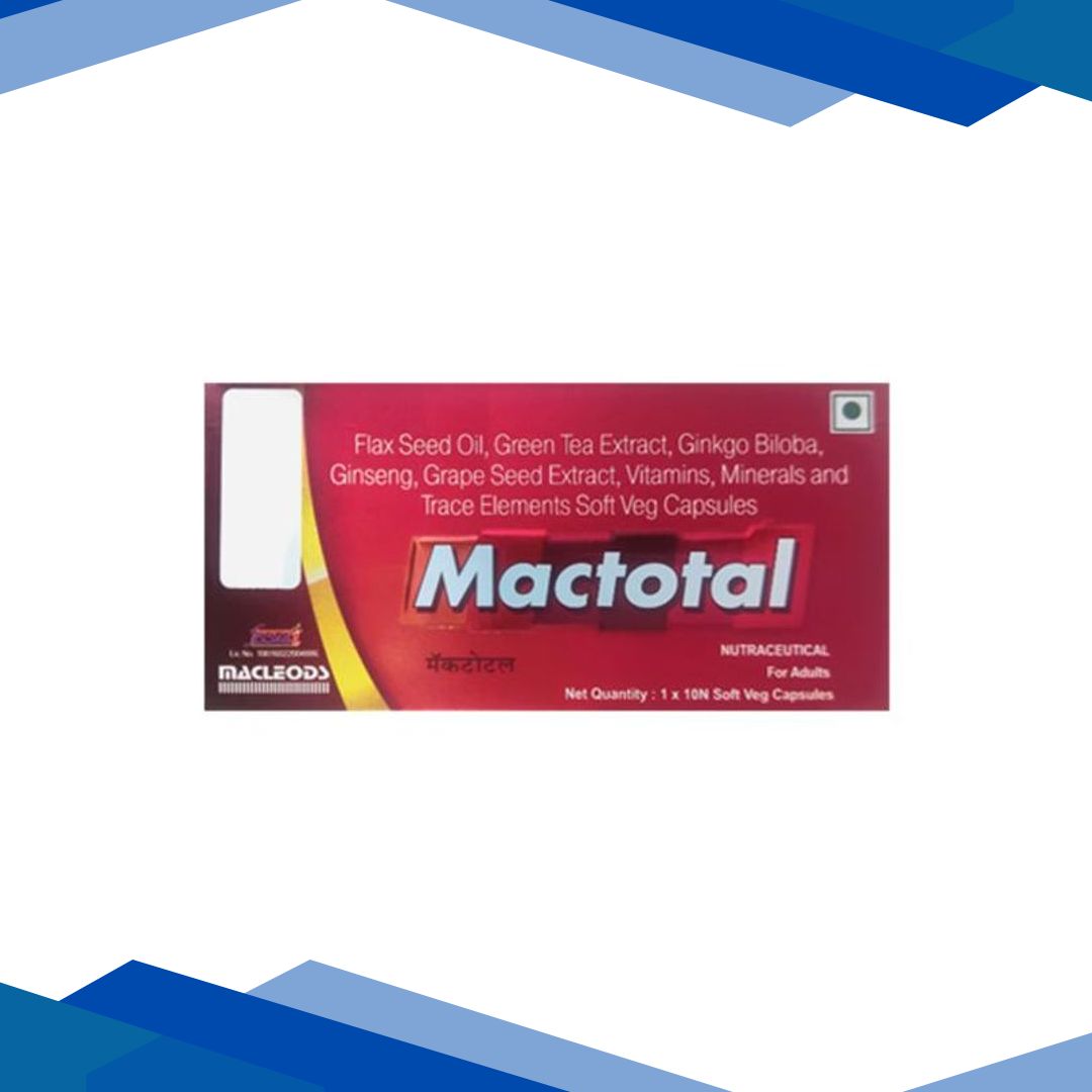 MACTOTAL (NUTRACEUTICAL) Capsule 10’s