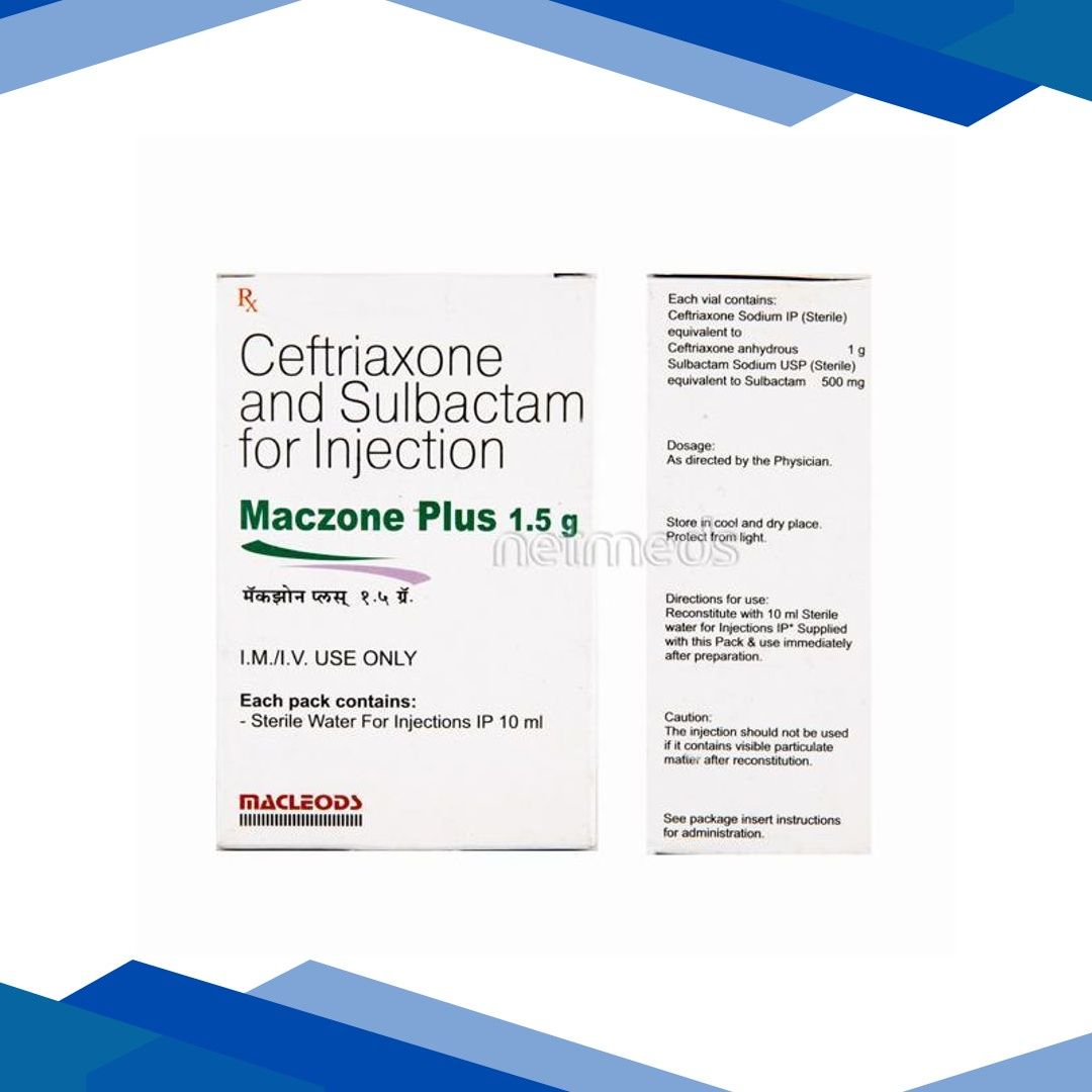 Maczone Plus 1.5gm Injection 1’s