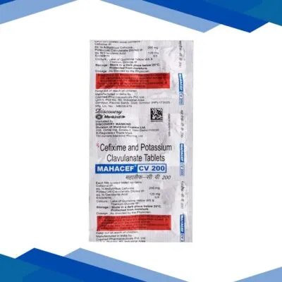Mahacef CV 200mg Tablet 6’S