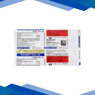 Mahacef Plus 100mg Tablet 10’S