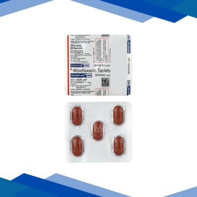Mahaflox 400mg Tablet 5’S