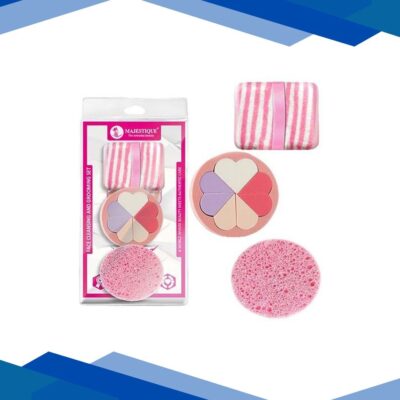 Majestique Makeup and Cleansing Set, Perfect for All Skin Types – 3Pcs/Multicolor 1’s