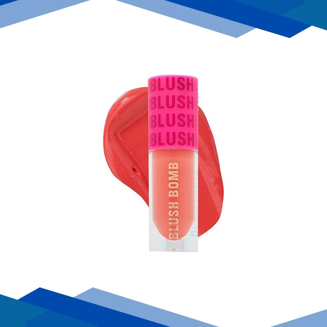 Makeup Revolution Blush Bomb Cream Blusher Glam Orange 4.6 ml
