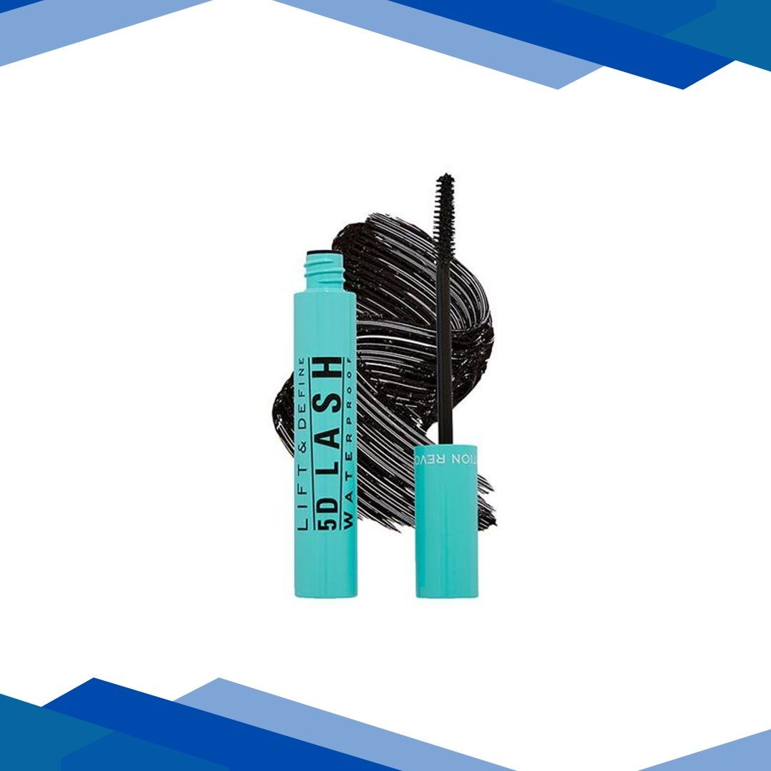 Makeup Revolution Lift & Define 5D Lash Waterproof Mascara with Hyaluronic Hydration Boost 14ml