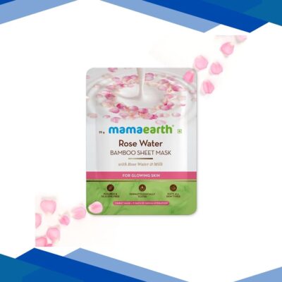 Mamaearth Bamboo Sheet Mask – Rose Water 1’s