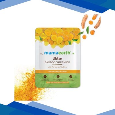 Mamaearth Bamboo Sheet Mask – Ubtan 1’s