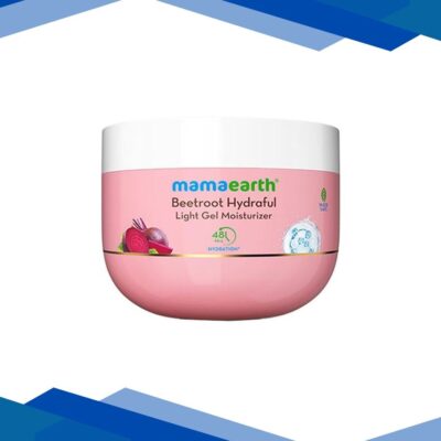 Mamaearth Beetroot Hydraful Light Gel Moisturizer with Beetroot & HA for Hydrated Pink Glow 200 gm