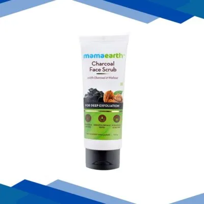 Mamaearth Charcoal Face Scrub with Charcoal & Walnut 100gm