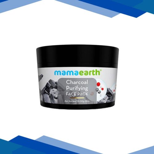Mamaearth Charcoal Purifying Face Pack Activated Charcoal & Glycolic Acid Skin Detoxification 200 gm