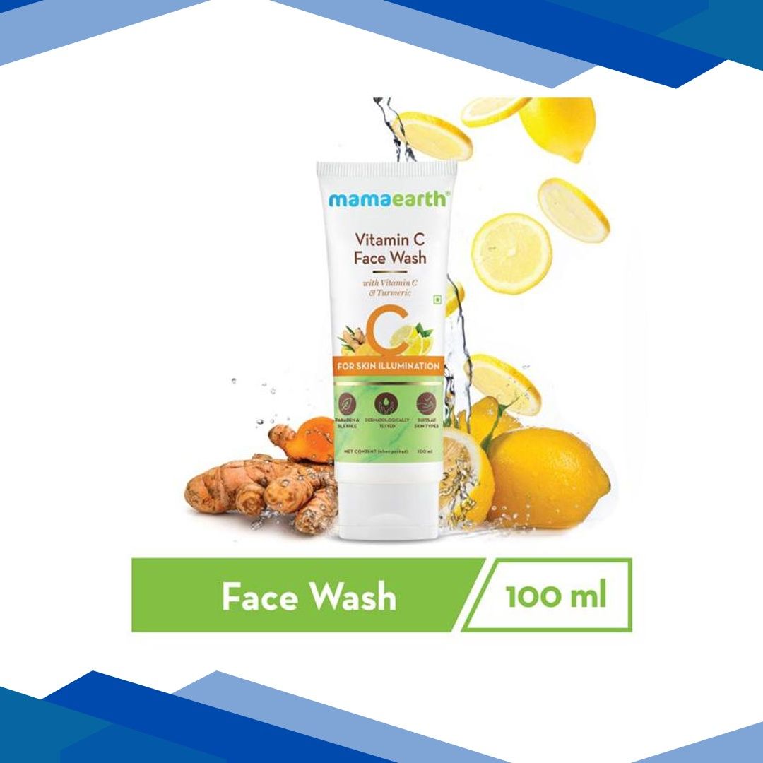 Mamaearth Face Wash – Vitamin C 100 ml