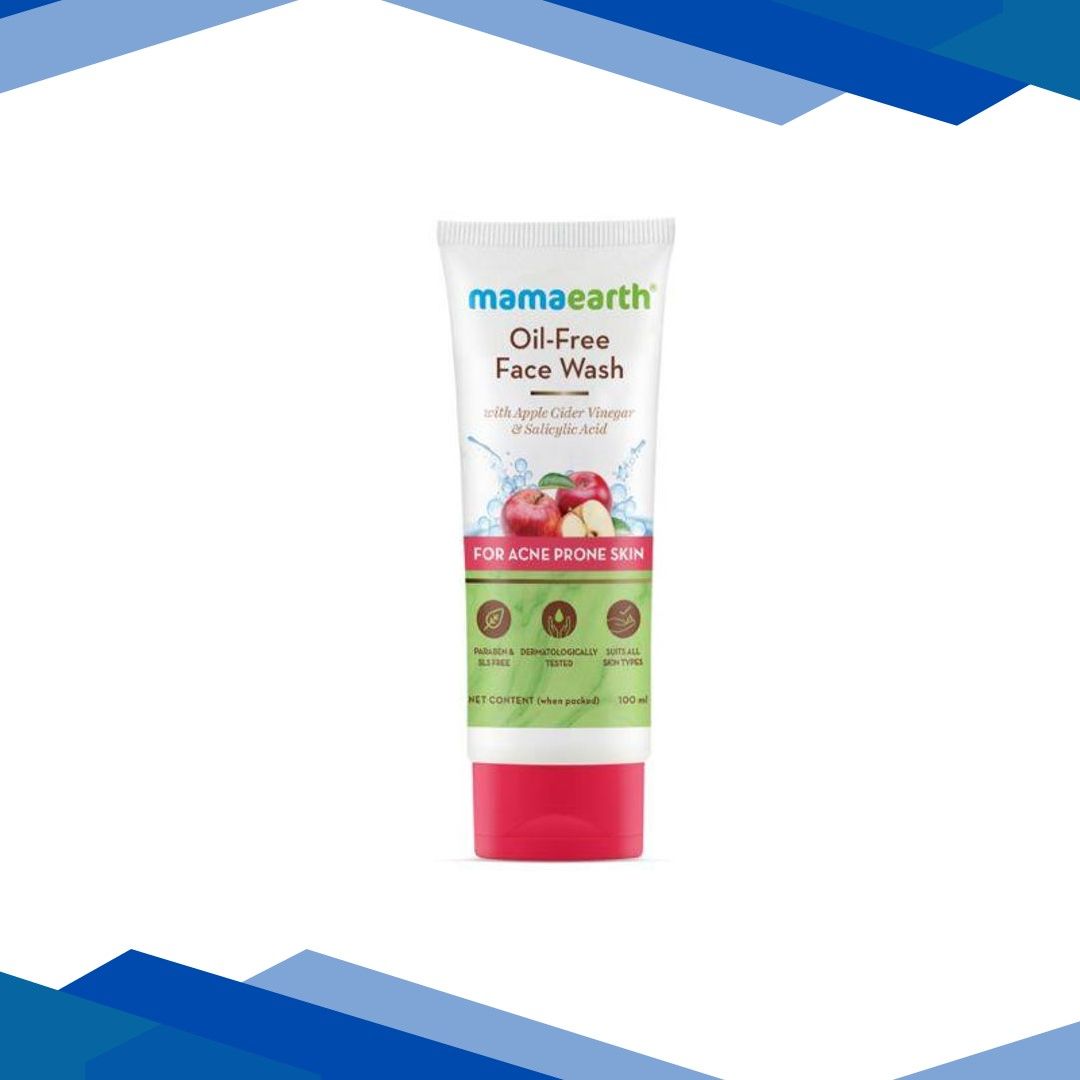 Mamaearth Oil Free Face Wash for Oily Skin with Apple Cider Vinegar & Salicylic Acid for Acne Prone Skin 100 ml