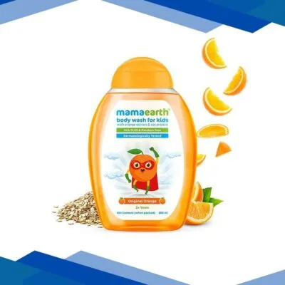 Mamaearth Original Orange Body Wash For Kids 300 ml
