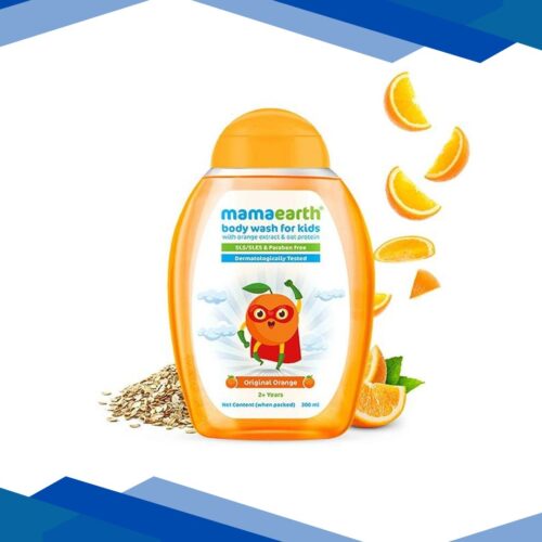 Mamaearth Original Orange Body Wash For Kids 300 ml