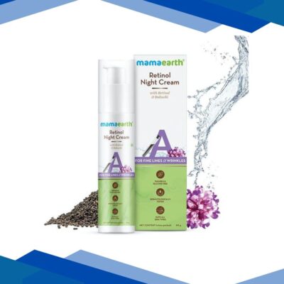 Mamaearth Retinol Night Cream with Retinol Oil & Bakuchi 50gm