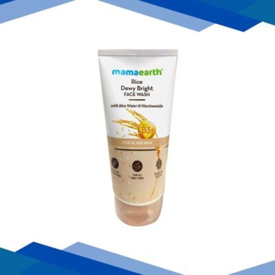 Mamaearth Rice Dewy Bright Face Pack with Rice Water & Niacinamide for Glass Skin 50 ml