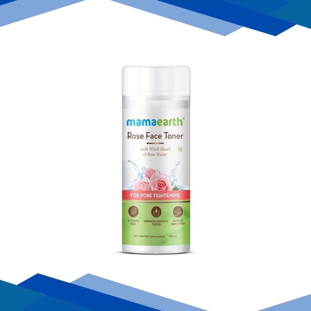 Mamaearth Rose Face Toner – Witch Hazel & Rose Water 200 ml