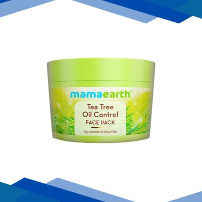 Mamaearth Tea Tree Oil Control Face Pack with Tea Tree & Salicylic Acid Normal to Oily Skin 200 gm