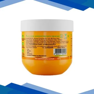 Mamaearth Ubtan Nourishing Cold Cream for Winter with Turmeric & Saffron for Glowing Moisturization 100 gm