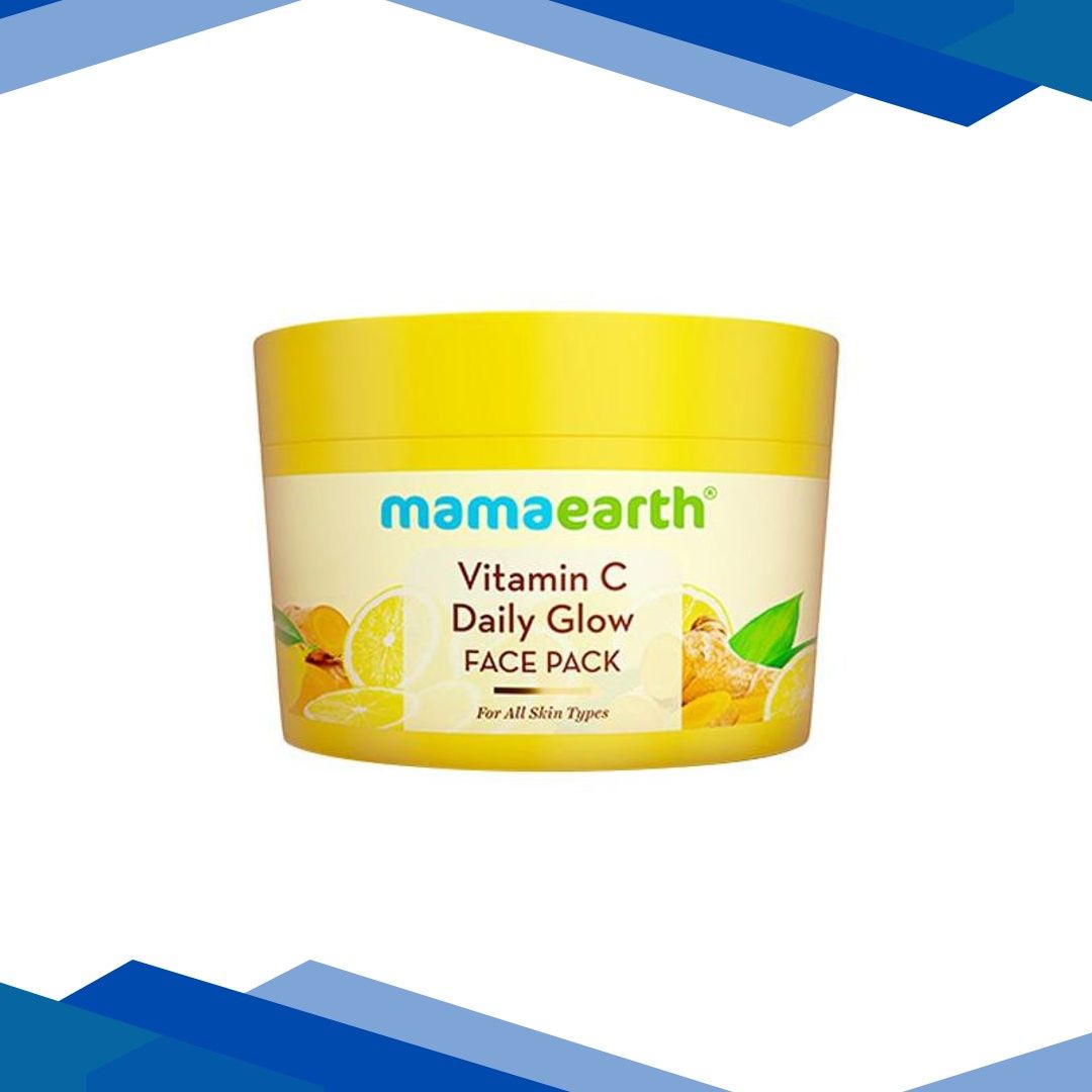 Mamaearth Vitamin C Daily Glow Face Pack with Vitamin C & Turmeric 200 gm