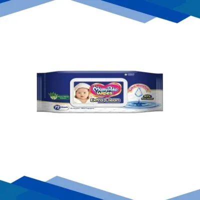 MamyPoko Extra Clean Wipes with Coconut & Aloe Vera Extracts 72’s
