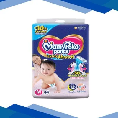MamyPoko Pants Extra Absorb Diapers (M) 44’s
