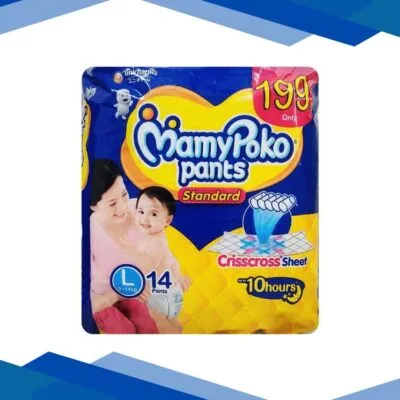 MamyPoko Pants Standard (L) 14’s