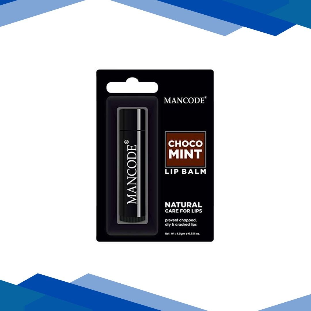 Mancode Choco Mint Lip Blam for Men 4.5 gm