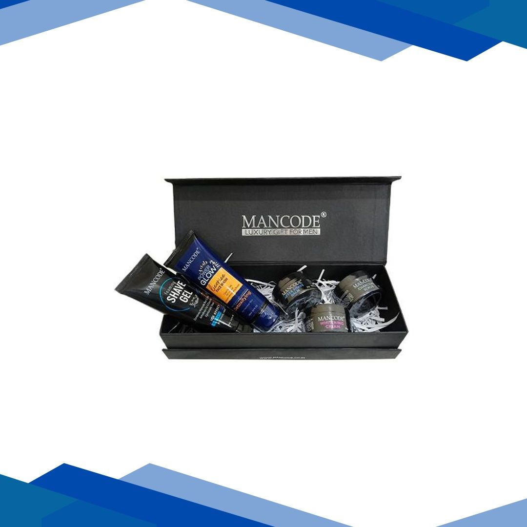 Mancode Glow Kit Gift Set for Men – Complete Grooming & Skincare for Radiant, Revitalized Skin 1’s