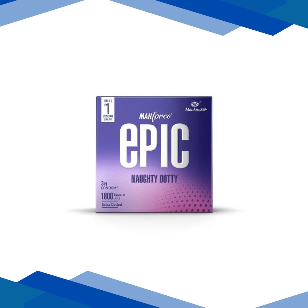 Manforce Epic Naughty Dotty Condoms 3’s