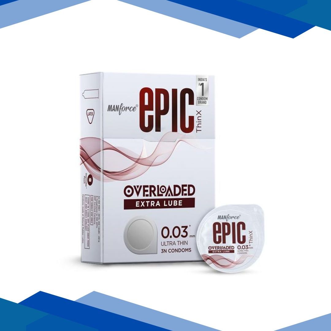 Manforce Epic Thinx Overloaded 3S Condoms 3’s
