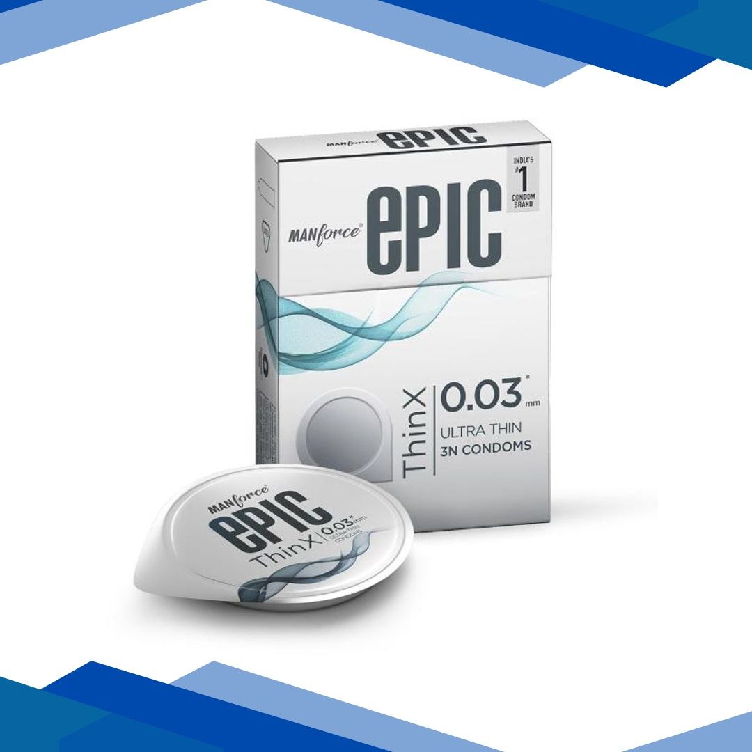 Manforce Epic Thinx Ultra thin Condoms 3’s