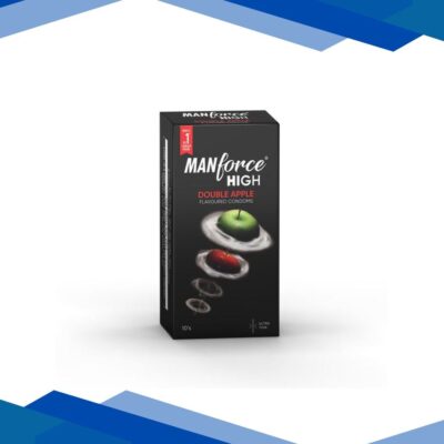 Manforce High Ultra Thin Condoms – Double Apple Flavoured 10’s