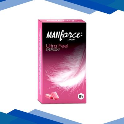 Manforce Ultra Feel Condoms – Bubble Gum 10’s