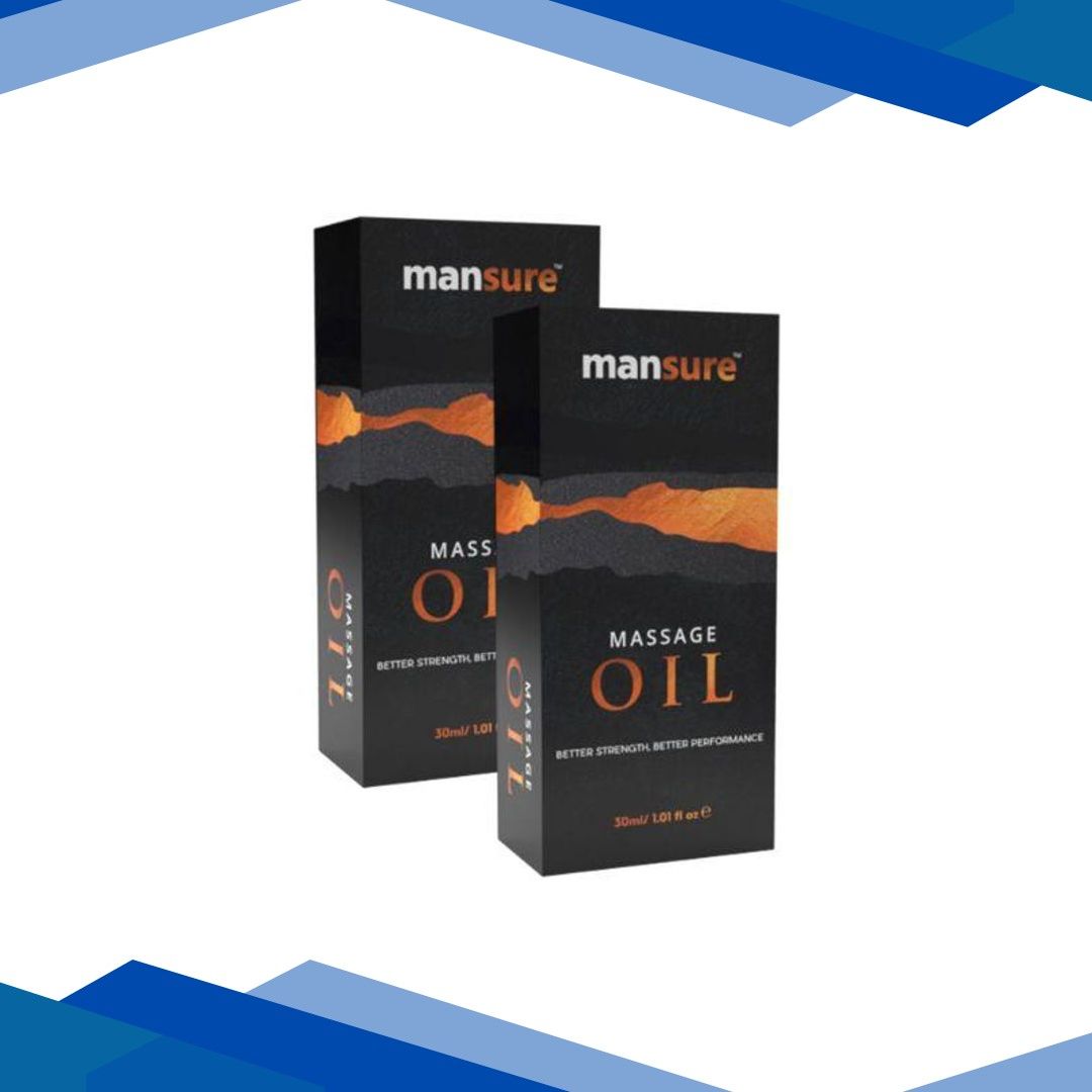 ManSure Grow Long Massage Oil For Men 30ml each 2’s