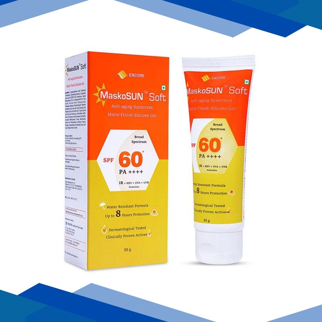 MASKOSUN SOFT SPF 60+ PA ++++ Gel 50gm
