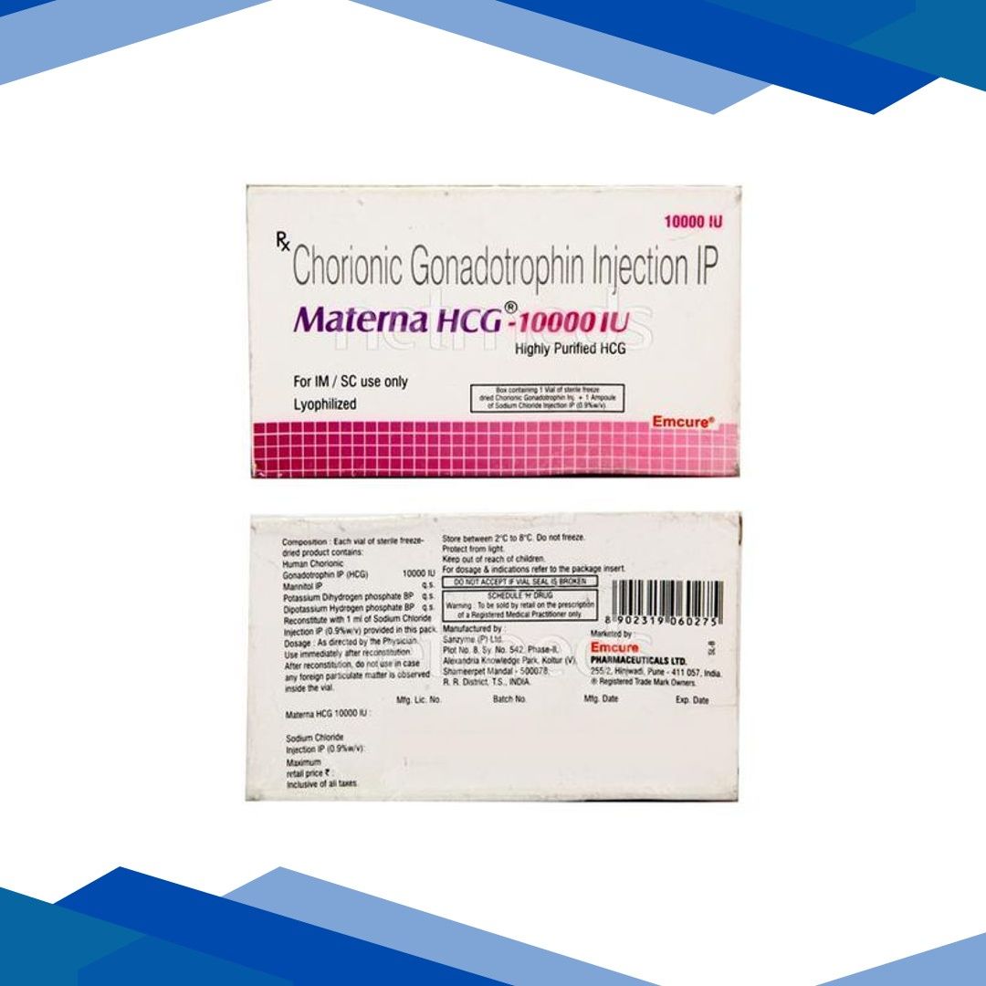 Materna Hcg 10000IU Injection 1’s