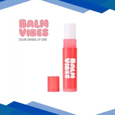 Matt Look Balm Vibes Color Change Lip Balm for Women infused with Fruit & Moroccan Oil, Cherry Twist-03 3 gm