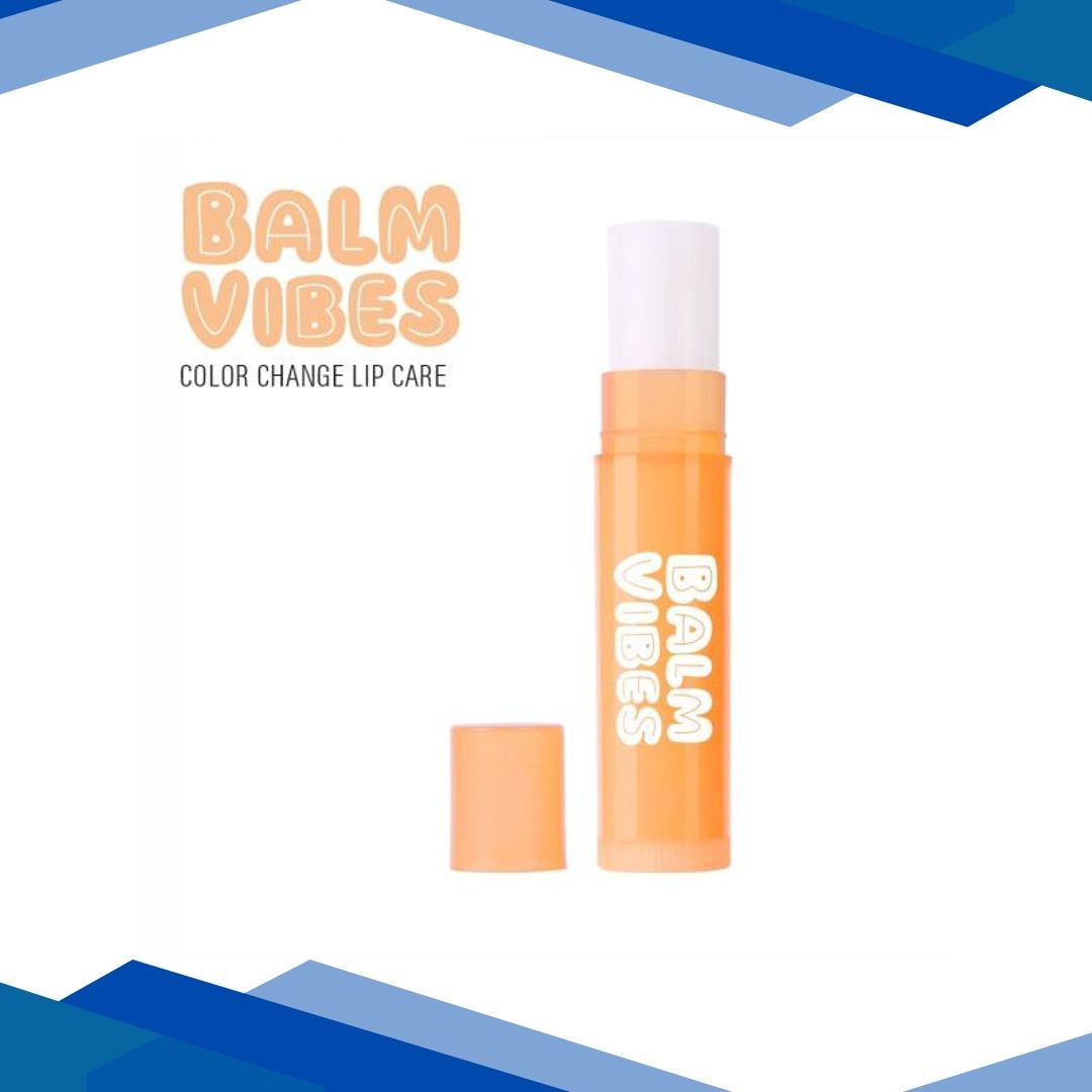 Matt Look Balm Vibes Color Change Lip Balm for Women infused with Fruit & Moroccan Oil, Peach Nectar-05 3 gm