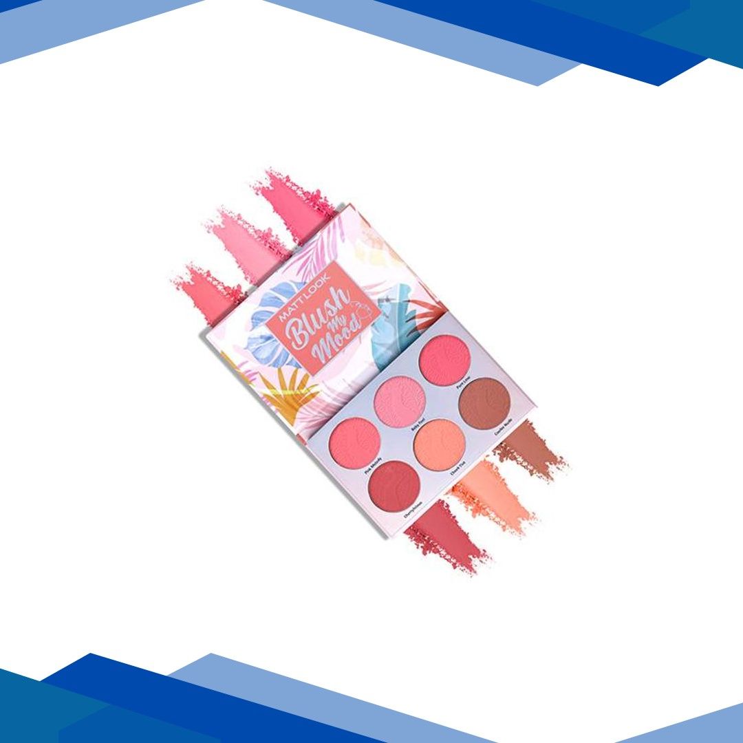 Matt Look Blush My Mood With Highly-Pigmented Easy-To-Blend Formula, Beautiful inside out-02 19.5 gm