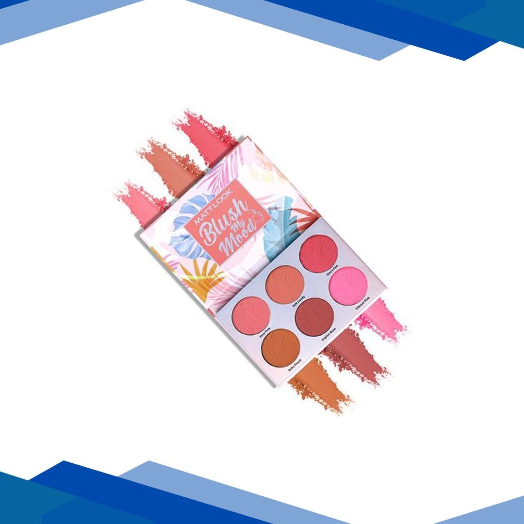Matt Look Blush My Mood With Highly-Pigmented Easy-To-Blend Formula, Made in heaven-01 19.5 gm