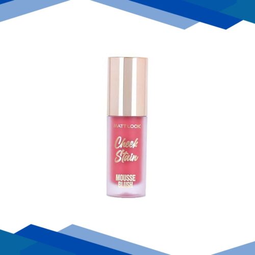 Matt Look Cheek Stain Mousse Blush, Infused with Hyaluronic Acid, Long Lasting- Dream Boat 6.5 gm