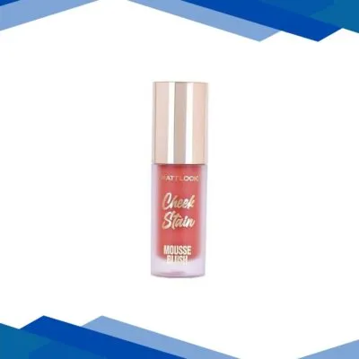 Matt Look Cheek Stain Mousse Blush, Infused with Hyaluronic Acid, Long Lasting – Hottie 6.5 gm