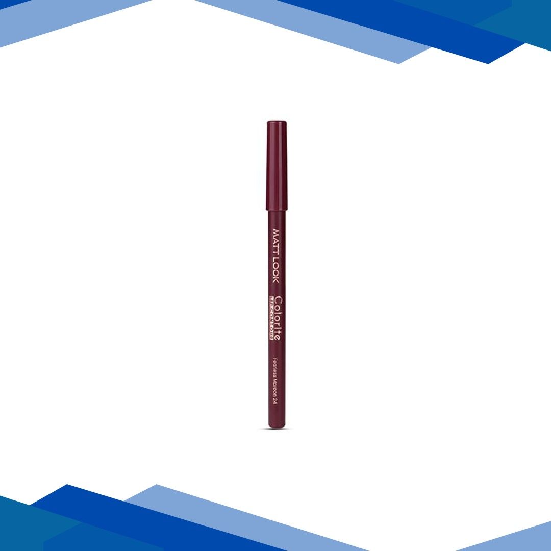 Matt Look Colorite Lip Contour, Lighweight Application, Shade-24 0.9 gm