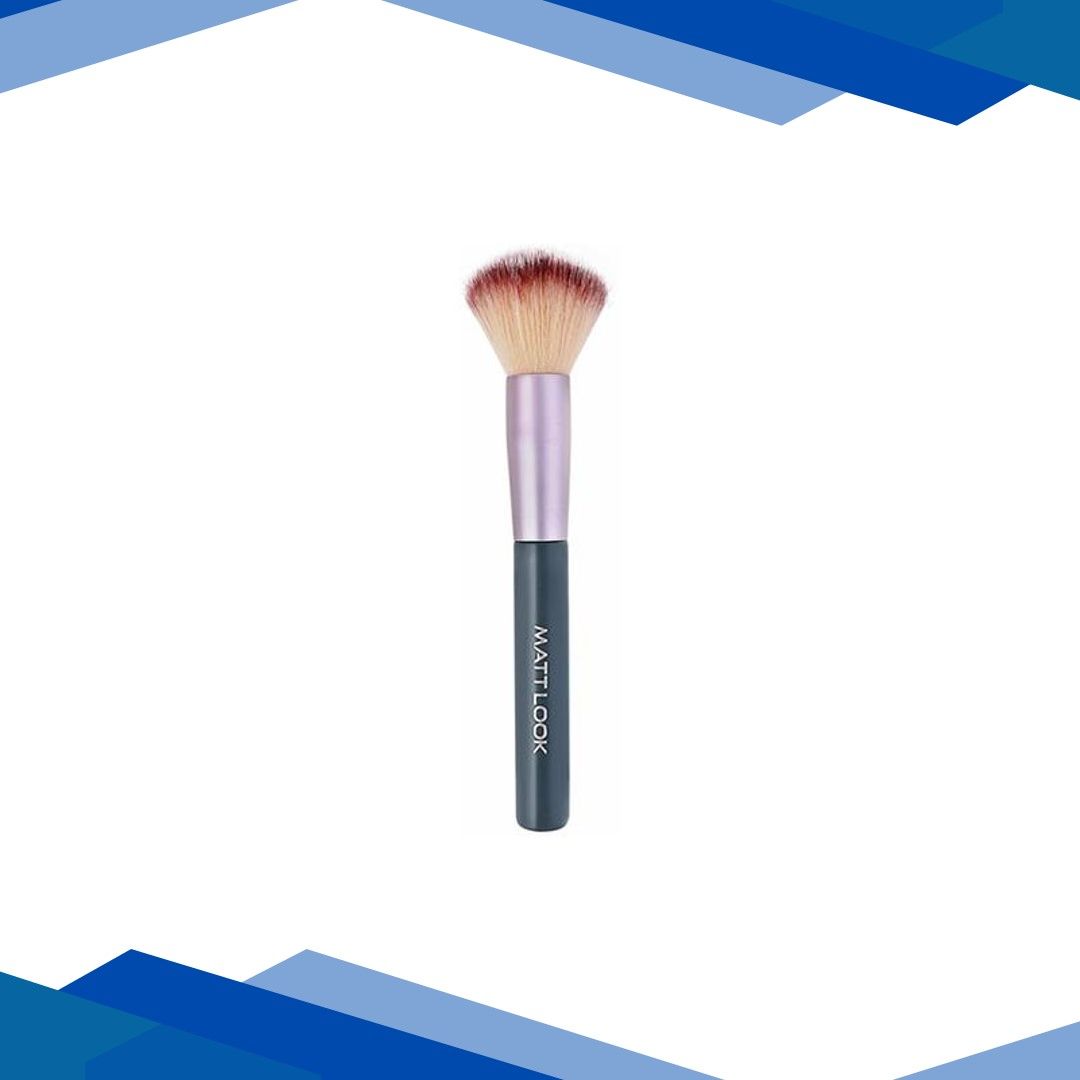 Matt Look Feather Soft Powder Brush for Face Makeup 1 gm
