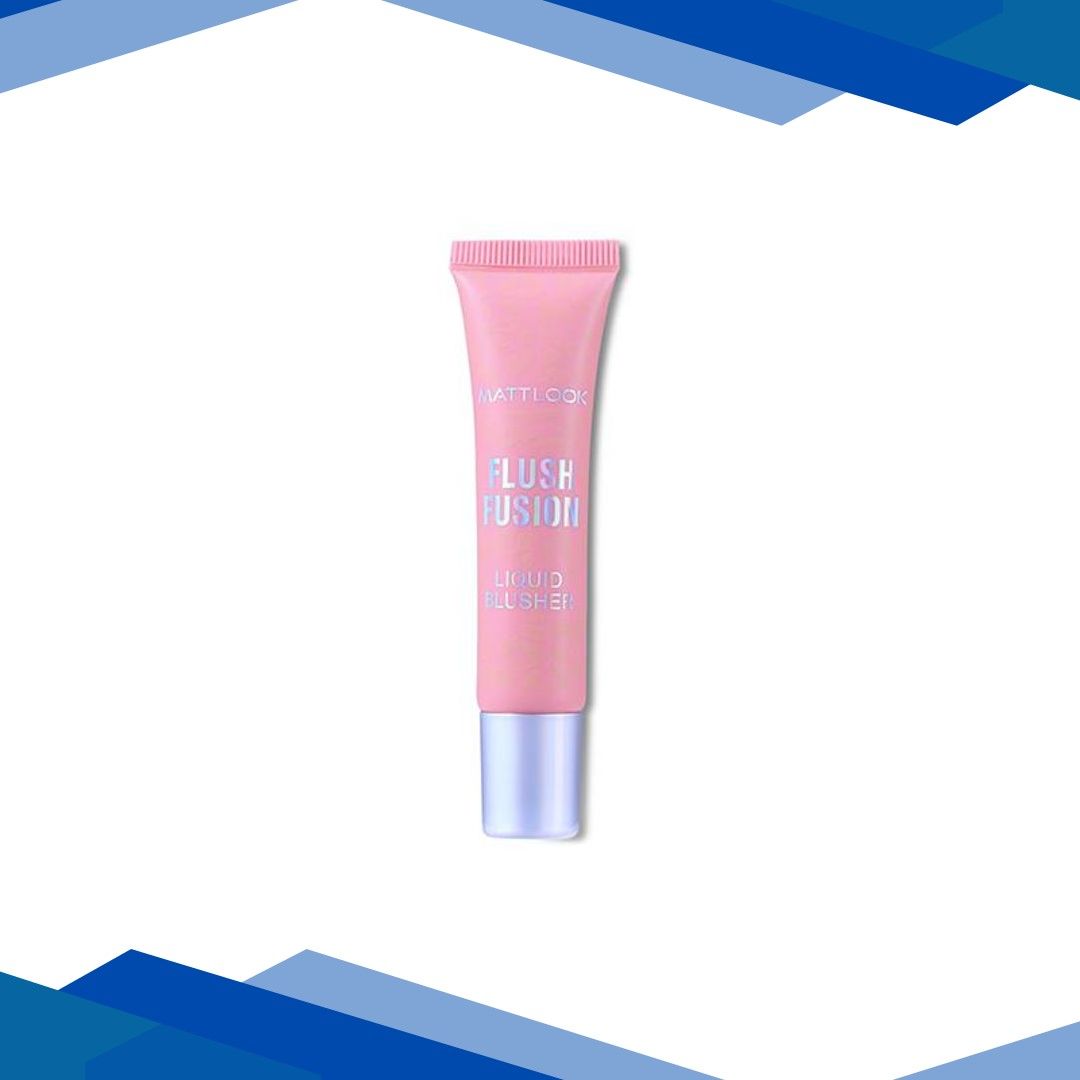 Matt Look Flush Fusion Liquid Blusher With Creamy Texture , Marshmallow Pink-01 15 ml