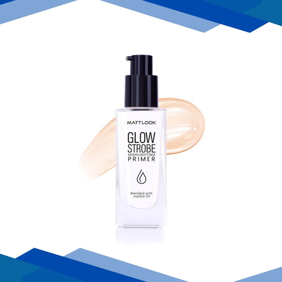 Matt Look Glow Stobe Highlighter Primer Blended With Jojoba Oil Stays Upto Long 8 hrs, Gold Glow-02 30 ml